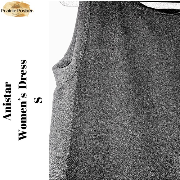 Anistar, Dress, Women’s Small, Black, EUC, PrairieposherCA - Picture 3 of 3